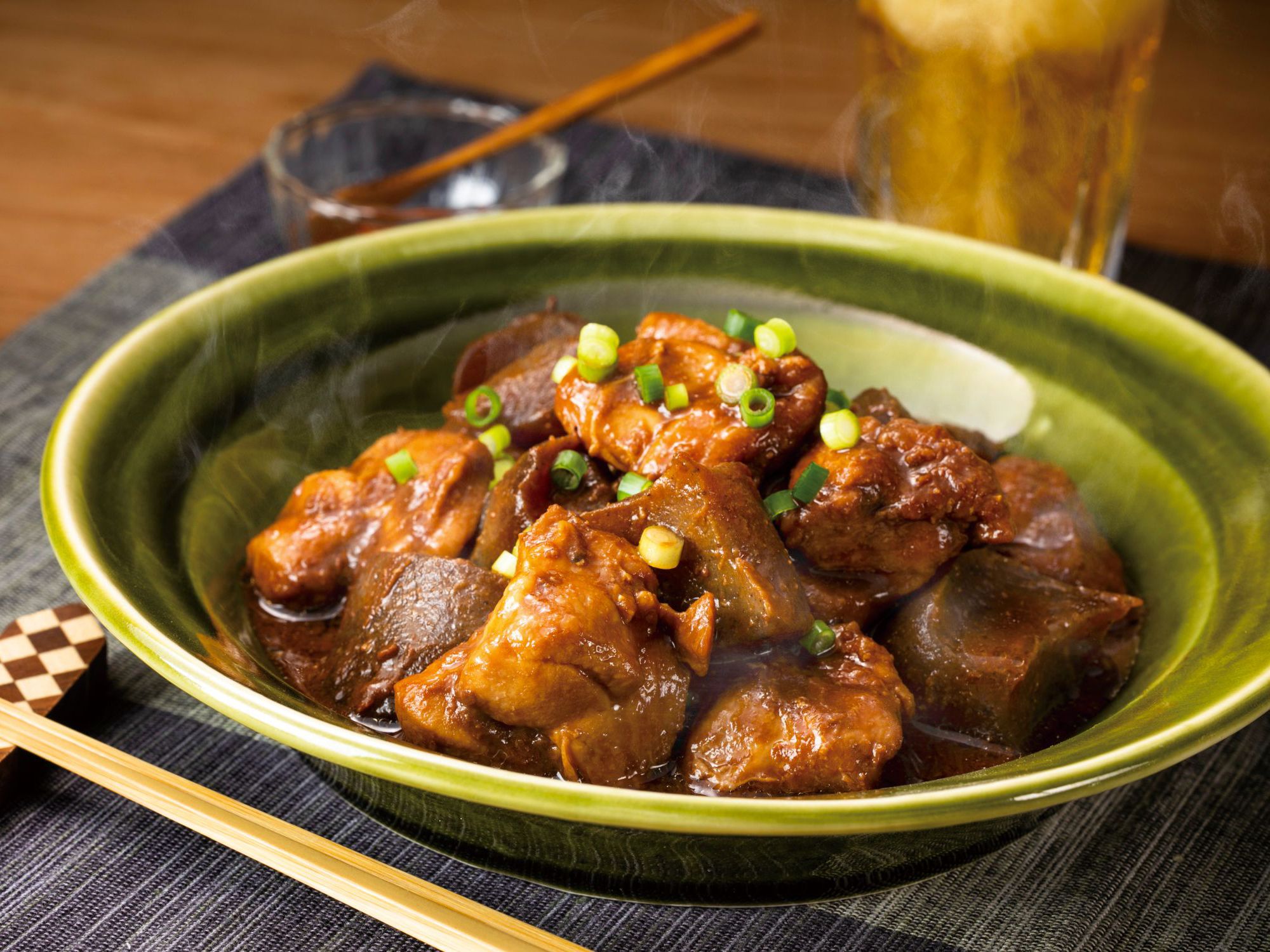 ガスで美味しい楽ラクレシピ 鶏もものどて煮