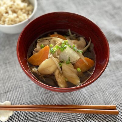 ガスで美味しい楽ラクレシピ スープ 汁物