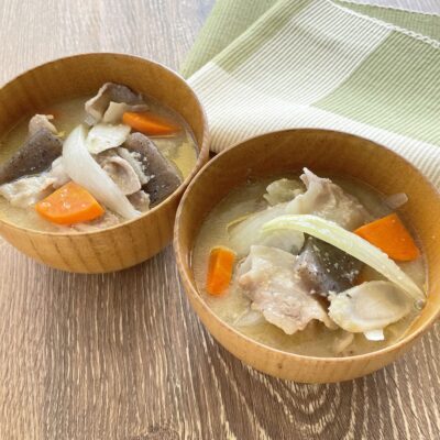 ガスで美味しい楽ラクレシピ スープ 汁物